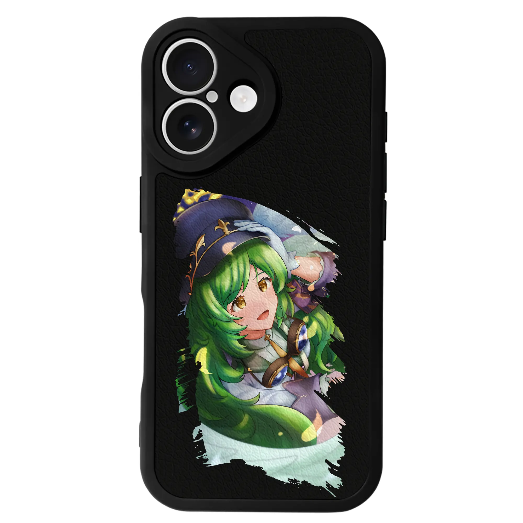 モンスト グッズ,ガブリエル - IPhone 16シリーズ対応 ・ シリコンスマホケース ・ レザー調 ・ 高精度フィット ・ 耐衝撃 ・ ワイヤレス充電対応 ・ 精密カット